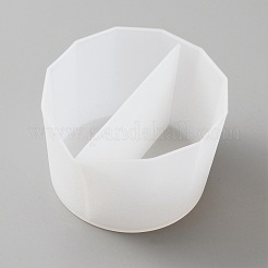 Geteilte Becher aus Silikon&nbsp;DIY-WH0366-92A