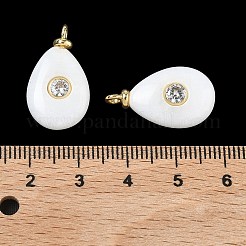 Натурального белого нефрита подвески&nbsp;KK-C251-01A-01