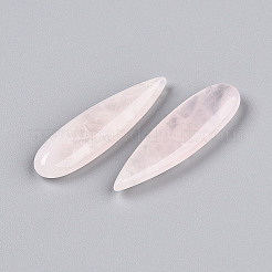 Природного розового кварца подвески G-N348-02C