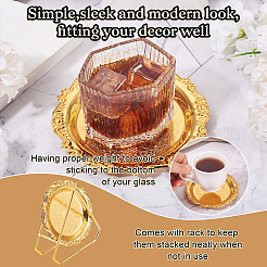 6шт железный поднос&nbsp;AJEW-MB0001-17