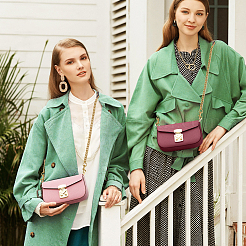 Ручки для сумок из искусственной кожи&nbsp;PURS-WH0005-64G