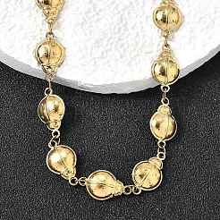 Ожерелья из нержавеющей стали 304 с цепочкой в виде божьей коровки для женщин и мужчин NJEW-K249-21A-G