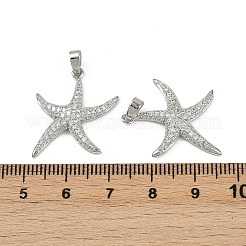 Латунные микро проложить кубического циркония подвески KK-C093-17C-P