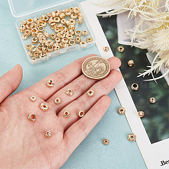 100 шт. 10 стильные бусины из сплава с покрытием FIND-BC0003-82