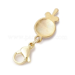 5 шт. 5 стиля десертный сплав эмалированные подвесные украшения&nbsp;HJEW-JM02383