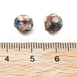 Perles en cloisonné Manuelles&nbsp;CLB-O001-M07-01