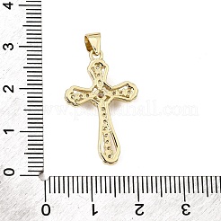 Ottone micro spianare pendenti zirconi&nbsp;ZIRC-G168-27G