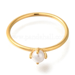 Ионное покрытие (ip) 304 нержавеющая сталь простые кольца для женщин RJEW-B066-10G