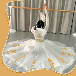 16 шт. 8-х стильная полиэстеровая компьютерная вышитая тканевая нашивка DIY-NB0007-02