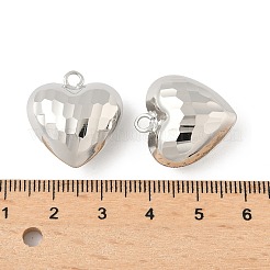 Подвески сердце латуни KK-M327-02C-P