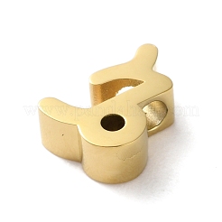 星座 304 ステンレススチール チャーム  山羊座  9.5x7x3mm  穴：2mm&nbsp;LS-STAS-U038-01G-10