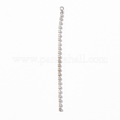 Chaîne de coupe en laiton cristal strass gros pendentifs&nbsp;KK-A167-03P