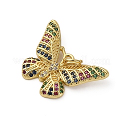 Латунные микро проложить кубического циркония подвески&nbsp;KK-P308-37G