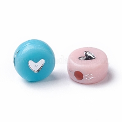 Непрозрачные акриловые бусины PACR-N006-50-B02