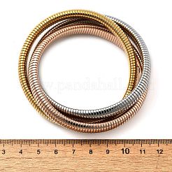 Растягивающиеся браслеты из нержавеющей стали 304&nbsp;BJEW-A031-01A-M