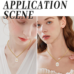 10 шт. ионное покрытие (IP) 316 хирургическая нержавеющая сталь подвески STAS-BBC0008-01