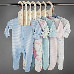 1 комплект деревянных разделителей для детского шкафа WOOD-CP0001-07