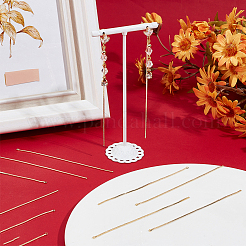 20 шт. латунная подвеска-цепочка в виде змеи с кисточками&nbsp;KK-BBC0013-68