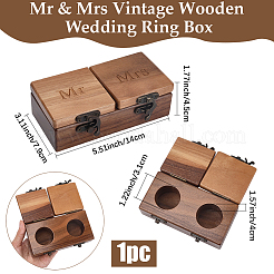 1 шт. шкатулки для украшений в стиле шинуазри OBOX-BBC0001-01