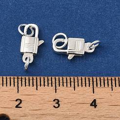 925 стерлингового серебра застежкой омар коготь&nbsp;STER-D006-20S