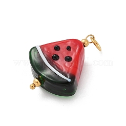 Нержавеющая сталь 304 с подвесками ручной работы в стиле лэмпворк STAS-S179-01G-B