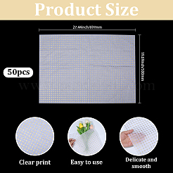 Прямоугольная бумажная упаковка для букета&nbsp;DIY-WH20050-20A-01
