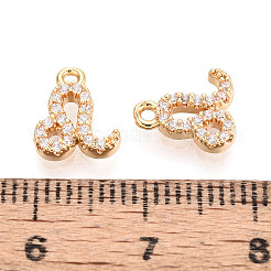 Латунные микро проложить кубического циркония подвески KK-N263-148D-G