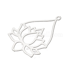 Buddhistische Anhänger aus Edelstahl 201&nbsp;STAS-G396-11P