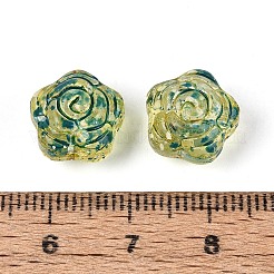 Прозрачные стеклянные бусины пикассо&nbsp;SEED-N012-03A