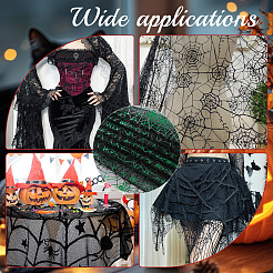 Полиэстеровая декоративная сетка-паутина&nbsp;DIY-WH20049-45B-04