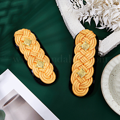 1 пара эполет из сплава и полиэстера DIY-FH0008-90A