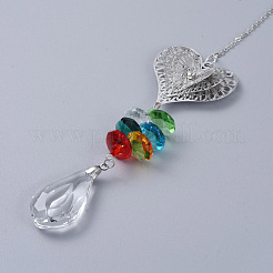 Хрустальная люстра призмы AJEW-G025-E05