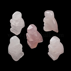 Резные целебные фигурки динозавров из натурального розового кварца G-B062-07E