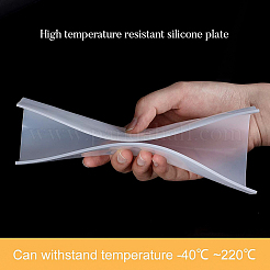Hochtemperaturbeständige Silikonfolie in Lebensmittelqualität&nbsp;AJEW-WH0104-98A