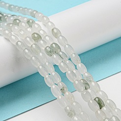 Abalorios naturales del jade hebras&nbsp;G-M420-J01-02