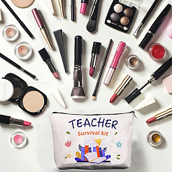 Поликоттоновые холщовые сумки-хранилища с тематикой медсестры ABAG-WH0029-122