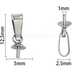 Подвески-гвоздики из нержавеющей стали 304 STAS-UN0002-20B