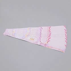 Cintas de papel de jabón hechas a mano, Rectángulo, rosa, 285x35mm, 20 unidades / bolsa