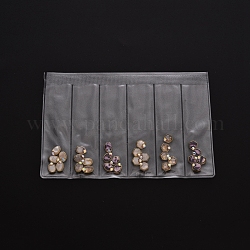 Alloy Cabochons, Nail Art Decoration Accessories, with Acrylic and Crystal Rhinestone, Oval & Hexagon, Golden, Mixed Color, 8x6x2.5mm, 7x6x2.5mm, 30pcs/bag