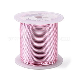 Round Copper Wire, for Jewelry Making, Rose Gold, 18 Gauge, 1mm, about 30m/roll