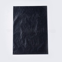 Papier calque de transfert en graphite noir, rectangle, noir, 30x21 cm, environ 100 pcs / sac