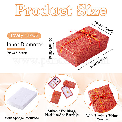 Картонные коробки для упаковки ювелирных наборов CON-TAC0008-03E-1