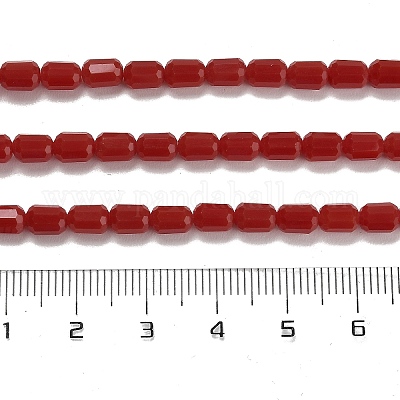 Непрозрачное стекло бисер нитей GLAA-G112-04J-1