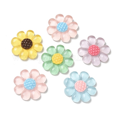 Прозрачные смоляные подвески CRES-R457-01A-1