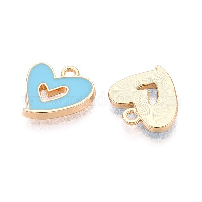 Подвески из эмали и сплава PALLOY-T092-27G-05-1