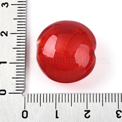 Стеклянные бусины SLF20mmY-03-1