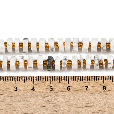 Природные Говлит бисер нитей G-F796-A01-01-1