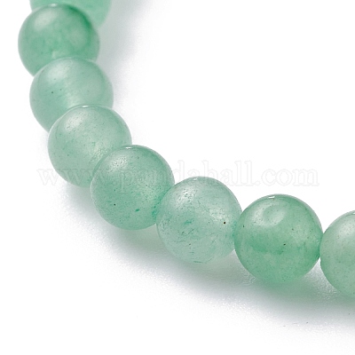 Природные смешанные драгоценные камни бисером браслеты BJEW-JB06474-1