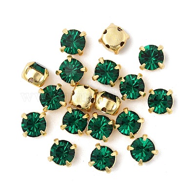 Preciosa® maxima crystal в пришивной чашке X-PRC-SS29-50730-G-1