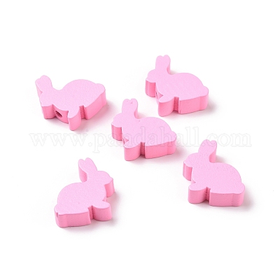 Деревянные бусины на пасхальную тематику WOOD-C002-09A-1